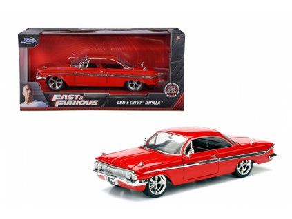 Toys Fast and Furious 1961 Dom´s Chevy Impala