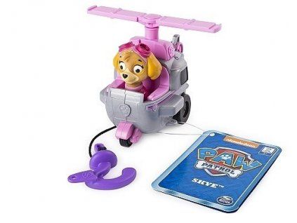 Toys Malé vozidlo s figurkou Paw Patrol Rescue Race Skye