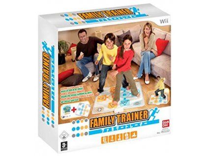 Wii Family Trainer + Dance Mat