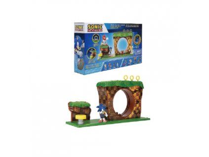 Hrací set Ježek Sonic Green Hill Nové