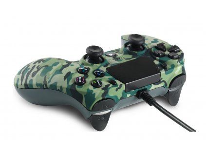 PS4 PC Spartan Gear Hoplite Wired Controller Camo