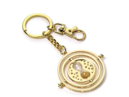 Merch Klíčenka Harry Potter Time Turner Silver Plated Keyring