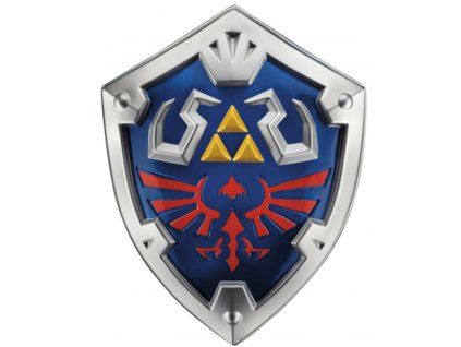 Merch Plastový štít Legend of Zelda Replica Links Hylian 48 cm