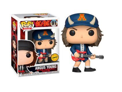 Merch Funko Pop! 91 ACDC Angus Young Limited Chase Edition