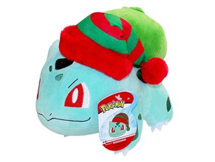 Merch Plyšová hračka Pokémon Seasonal Holiday Bulbasaur 20 cm
