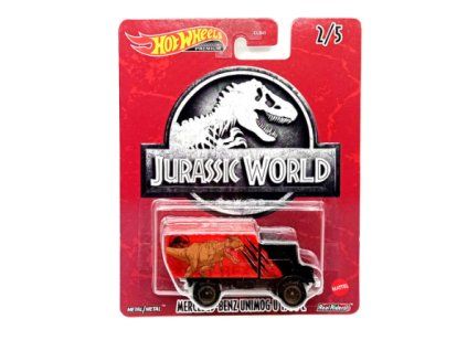 Toys Hot Wheels Premium Jurassic World Mercedes Benz Unimog U 1300 L