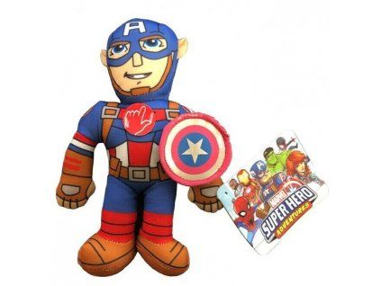 Merch Plyšová hračka Marvel Captain America se zvukem 50cm