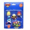 Merch Figurky Brawl Stars Collectible Figures 5 Pack Including 1 Rare Hidden Character Random
