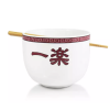 Merch Miska Naruto Ramen Bowl with Chopstick 414ml Team Seven1