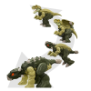 Jurský svět Fierce Changers Tyrannosaurus Rex a Ankylosaurus1