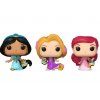 Funko Pocket Pop! Disney Princess Rapunzel, Ariel, Jasmin Easte 2
