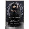 Monster High Wednesday Addams v černých šatech