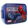 Svačinový box Spiderman modrý