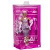 Barbie Modelka Metalické šaty