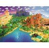 Puzzle Svět Minecraftu 1500dílků1