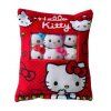Plyšový polštář Hello Kitty s mini plyšáky