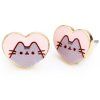 Náušnice Pusheen růžové1
