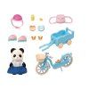 Sylvanian Families 5652 Panda a cyklobruslařský set1