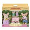 Sylvanian Families 5696 Rodina fenků s dvojčaty