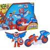 Figurka Marvel Iron Man Captain America Sam Wilson Super Bike