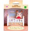 Sylvanian Families 5017 Králičí miminko s postýlkou