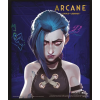 Plakát League of Legends Arcane 3D JinxVI